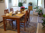 Dining room Bed and Breakfast Chez Franca to Rocca di Papa in the Roman Castles Rome